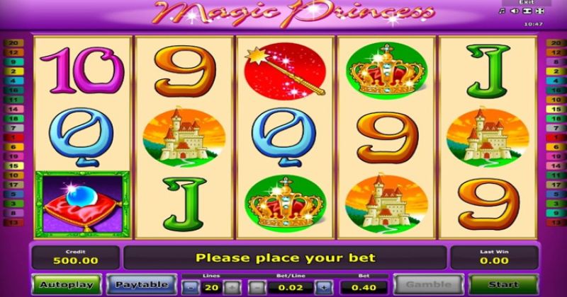 Zagraj teraz w Magic Princess automat online od Greentube za darmo | Kasynos Online
